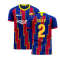 Catalonia 2025-2026 Home Concept Football Kit (Libero) (DEST 2)