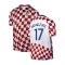 Croatia 2016-17 Home Shirt ((Very Good) XXL) (Mandzukic 17)