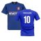 Croatia Team T-Shirt - Royal (Your Name)