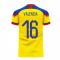 Ecuador 2023-2024 Home Concept Football Kit (Libero) (VALENCIA 16)