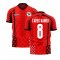 Egypt 2025-2026 AFCON Concept Football Kit (Libero) (TAREK HAMED 8)