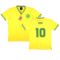 False Nein Brazil Home Football Shirt (ZICO 10)