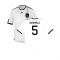 Germany 2010-11 Home Shirt ((Good) S) (HUMMELS 5)