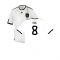Germany 2010-11 Home Shirt ((Good) S) (OZIL 8)