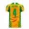 Ivory Coast 2025-2026 Home Concept Football Kit (Libero) (KOLO TOURE 4)