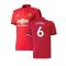 Manchester United 2017-18 Home Shirt ((Excellent) 4-5 Year) (Pogba 6)