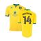 Norwich City 2016-17 Home Shirt ((Good) XXL) (Hoolahan 14)