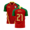 Portugal 2025-2026 Home Concept Football Kit (Airo) (DIOGO J. 21)