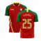 Portugal 2023-2024 Home Concept Football Kit (Airo) (N MENDES 25)