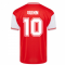 Score Draw Arsenal 1985 Centenary Retro Football Shirt (Quinn 10)