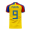 Romania 2025-2026 Home Concept Football Kit (Libero) (PUSCAS 9)