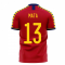 Spain 2023-2024 Home Concept Football Kit (Libero) (MATA 13)