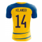 Sweden 2023-2024 Home Concept Football Kit (Airo) (HELANDER 14)