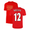 The Invincibles 49 Unbeaten T-Shirt (Red) (WILLIAN 12)