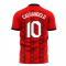 Turkey 2023-2024 Home Concept Football Kit (Libero) (CALHANOGLU 10)