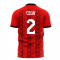 Turkey 2023-2024 Home Concept Football Kit (Libero) (CELIK 2)