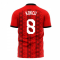 Turkey 2023-2024 Home Concept Football Kit (Libero) (KOKCU 8)