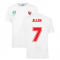 Wales 2021 Polyester T-Shirt (White) (ALLEN 7)