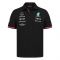 2022 Mercedes Team Polo Shirt (Black)