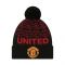 2022-2023 Manchester United Marl Bobble Cuff Beanie