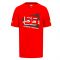 2023 Ferrari Carlos Sainz #55 Driver T-Shirt (Red)