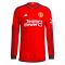 2023-2024 Man Utd Authentic Long Sleeve Home Shirt