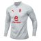 2023-2024 AC Milan Training Half Zip Top (Grey)