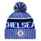 2023-2024 Chelsea 1905 Bobble Knit Beanie Hat (Blue)