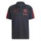 2023-2024 Man Utd Polo Shirt (Black)