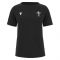 2023-2024 Wales Rugby WRU Cotton Tee (Black) - Ladies