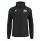 2023-2024 Scotland Rugby Travel Full Zip Hoodie (Black) - Kids