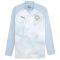 2023-2024 Man City Prematch LS Sweat Top (Silver Sky)