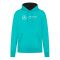 2024 Mercedes Mens Logo Hoody (Ultra Teal)