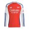 2024-2025 Arsenal Long Sleeve Home Shirt (Adams 6)