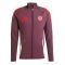 2024-2025 Bayern Munich Track Jacket (Shadow Maroon)