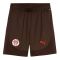 2024-2025 St Pauli Training Shorts (Dark Chocolate)