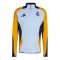 2024-2025 Real Madrid Training Top (Glow Blue)