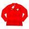 2024-2025 Red Bull Leipzig Prematch 1/4 Zip Top (Red)