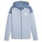 2023-2024 Man City Casuals Hooded Jacket (Blue Wash)