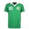 New York Cosmos Pele Green Retro Shirt with PELE 10