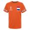 Holland Official World Cup Poly Shirt (Orange)