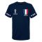 Official France World Cup Poly Tee (Navy)