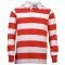 TOFFS Classic Retro Red/White Stripe Long Sleeve Shirt