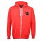 Sunderland Black Cat Zipped Hoodie - Red