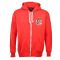 Stoke City Football Club Zipped Hoodie - Red