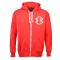 Leyton Orient Football Club Zipped Hoodie - Red