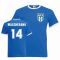 Javier Mascherano Argentina Ringer Tee (blue)