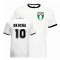 Jay-jay Okocha Nigeria Ringer Tee (white-black)