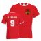 Romelu Lukaku Belgium Ringer Tee (red)