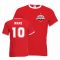 Sadio Mane Liverpool Ringer Tee (red)